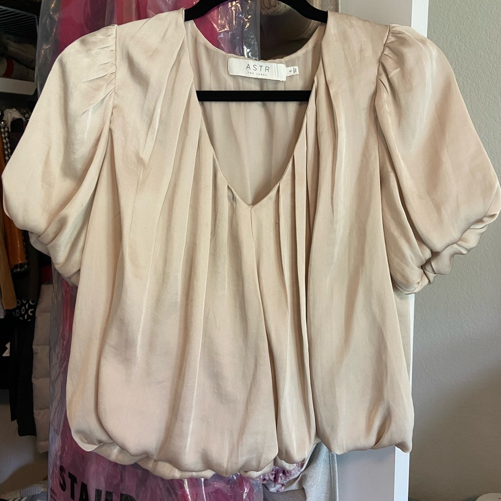 ASTR The Label Cream Top